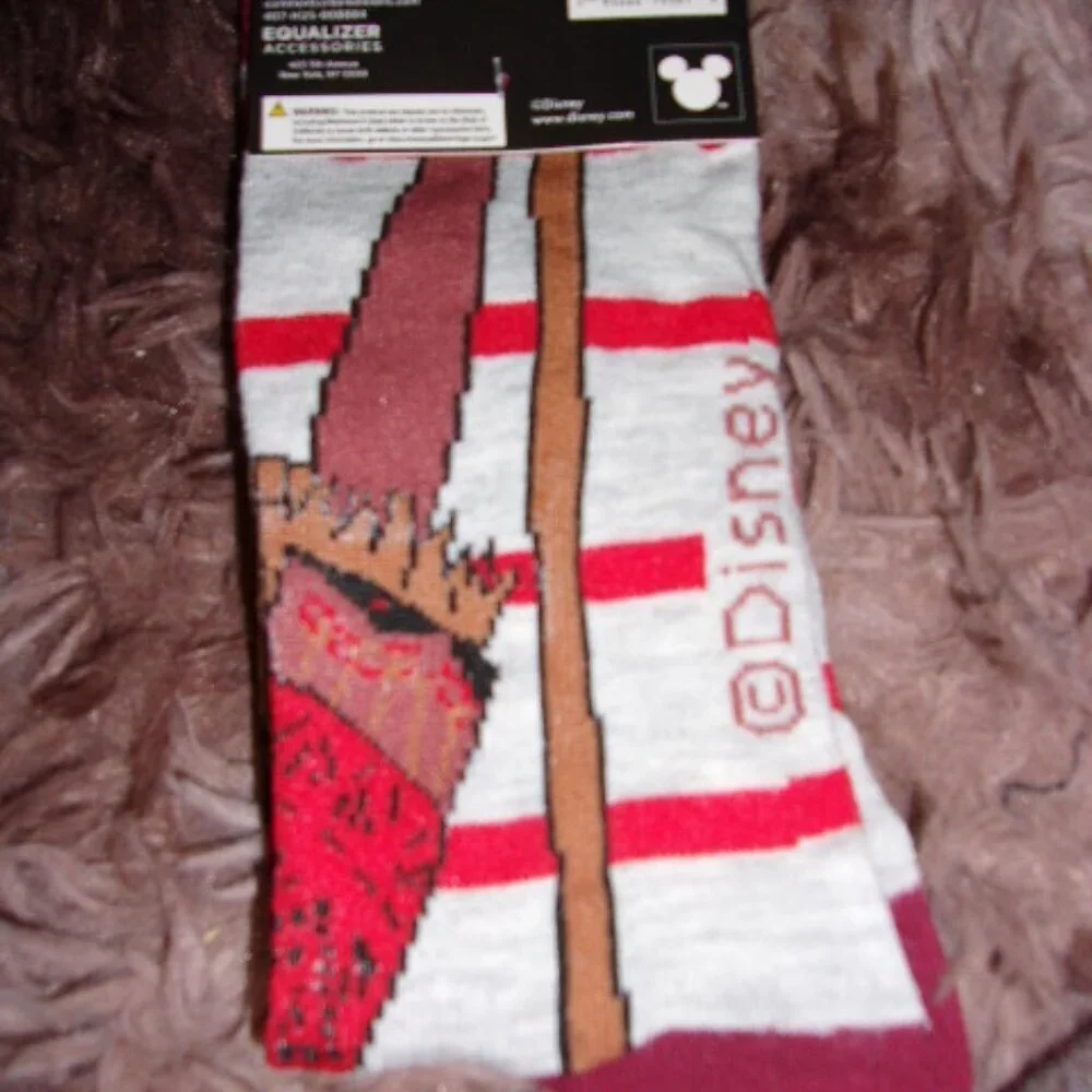 Disney MOANA Socks Shoe Size 9-13 1Pair New